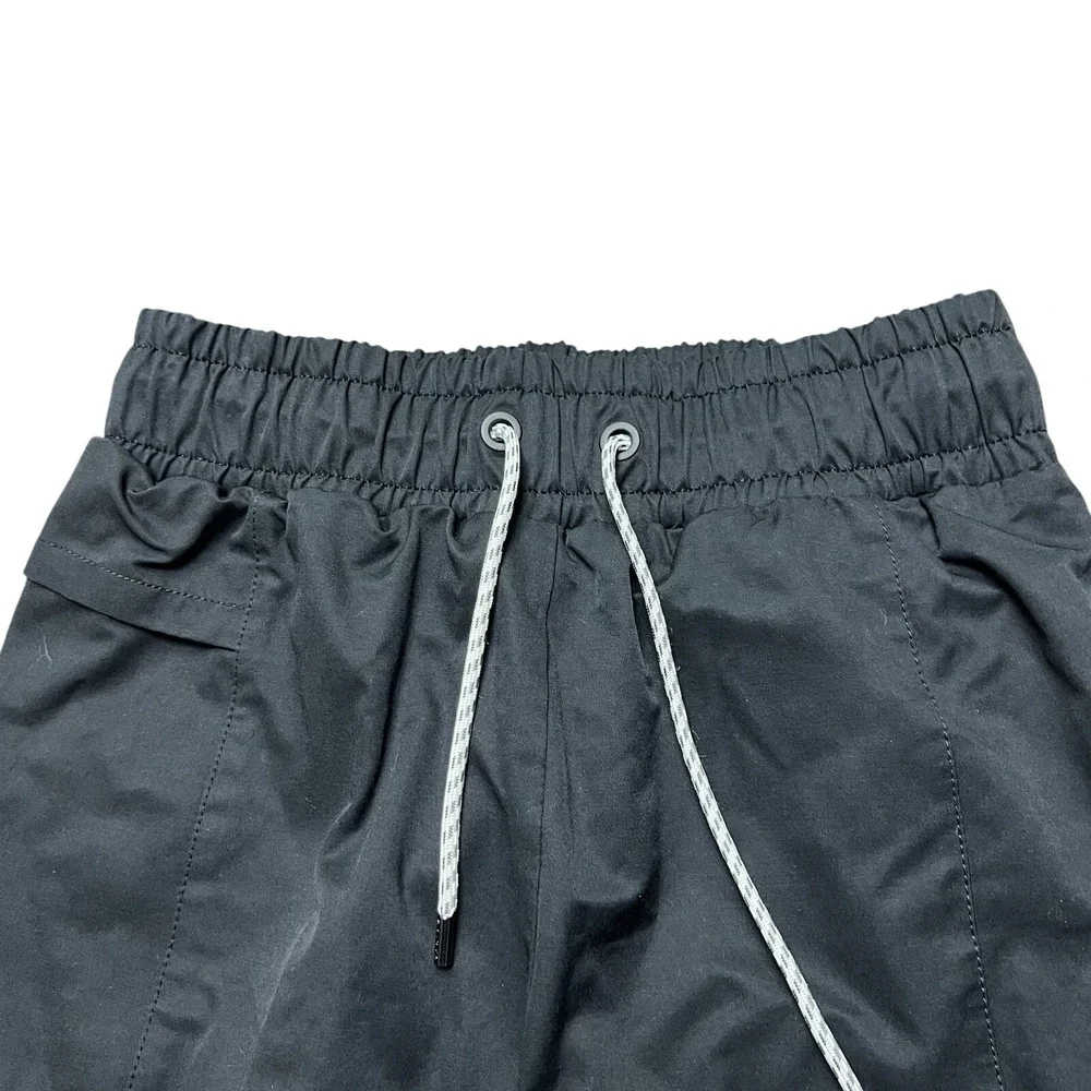 Varley Anthropologie Eastwood Cargo Joggers Sheen‎ Twill Womens 26x26 Black